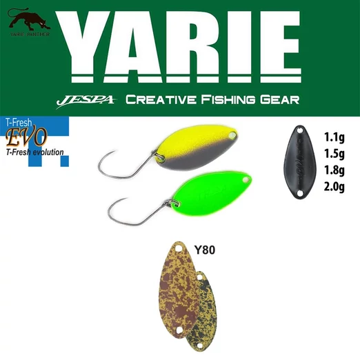 Yarie 710T T-Fresh Evo 2.0gr Y80 Karasi Spice kanál villantó