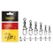 Delphin Rolling swivel with micro snap 14/3kg 10db