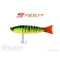Biwaa Swimbait Strout 5,5&quot; 14cm 29g 04 Fire Tiger wobbler