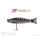 Biwaa Swimbait Strout 5,5&quot; 14cm 29g 07 Rainbow wobbler