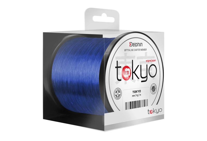 Delphin TOKYO kék 0,33mm 18lbs 1100m monofil zsinór