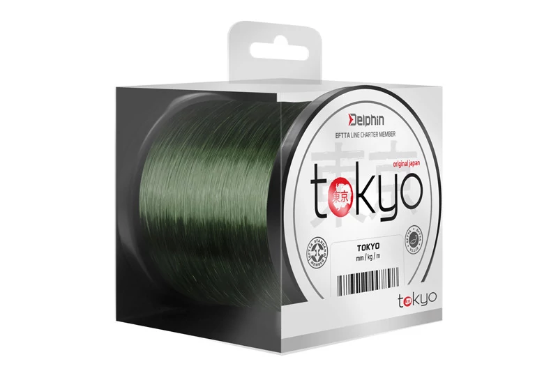 Delphin TOKYO zöld 0,33mm 18lbs 4600m monofil zsinór