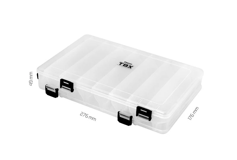 Delphin TBX Duo 276-16P Clip, 276x176x49mm szerelékes doboz