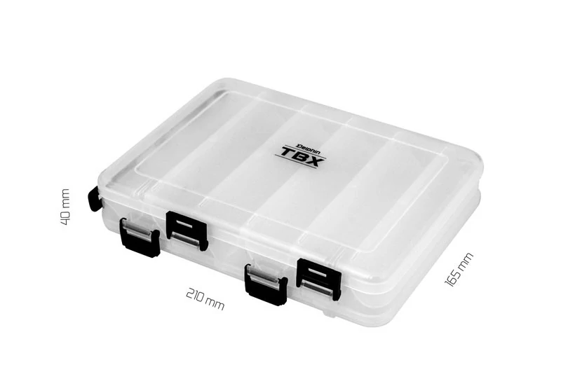 Delphin TBX Duo 210-12P Clip 210x165x40mm szerelékes doboz