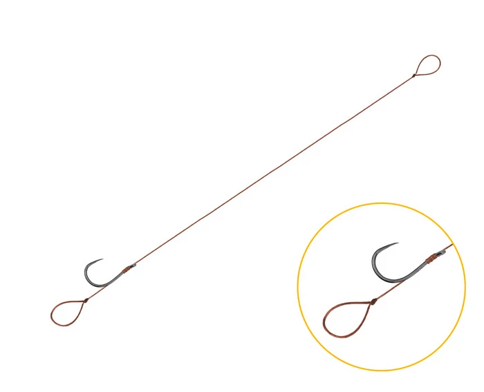 Delphin Proxi 8 Loop 6db, 8cm #6 SM feeder kötött horog