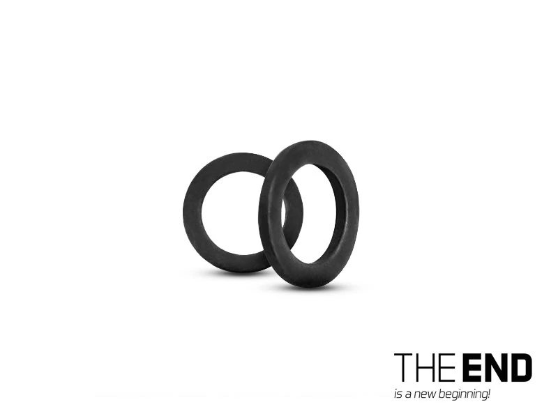 Delphin THE END Round RING / 30db, 3.1mm gyűrű bojlis szerelékhez