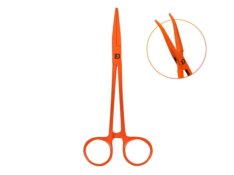 Delphin Atak REFLEX 13cm ívelt csipesz