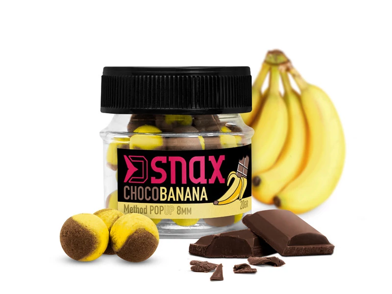 Delphin D SNAX POP csali 8mm 20g - csokoládé-banán