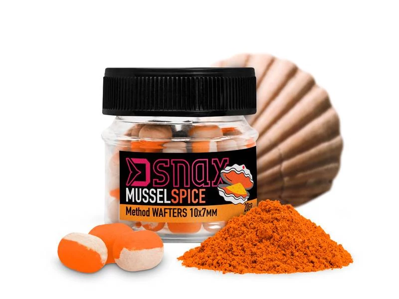 Delphin D SNAX WAFT csali 10x7mm 20g - kagyló-fűszer