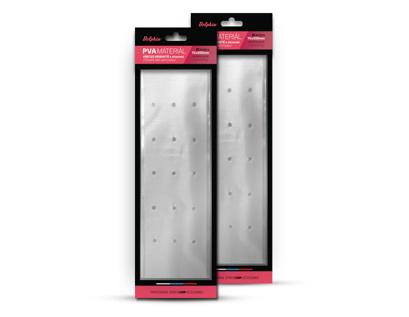 Delphin PVA tasak lyukakkal rögzítő szalag 10db 70x200mm