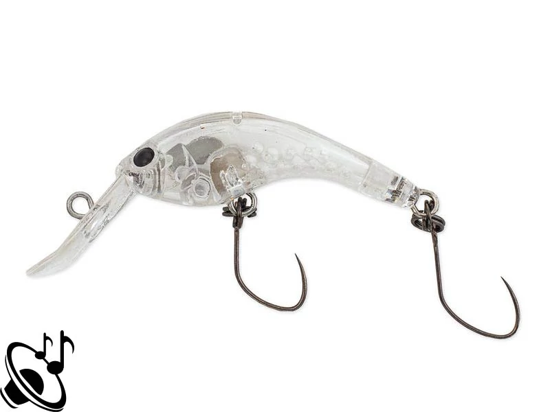 Nories Rush Bell 33MR wobbler 33mm 2,0g (109) Gin Clear