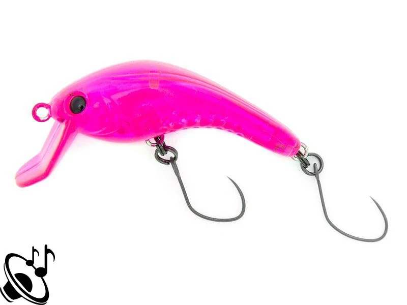 Nories Rush Bell 40 wobbler 40mm 3,1g (270) Clear Pink