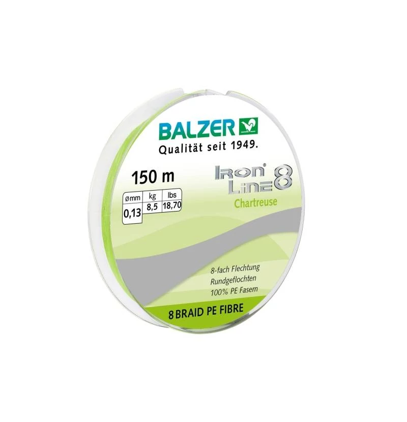 Balzer Iron 8x 150 m 0,14mm  fonott zsinór
