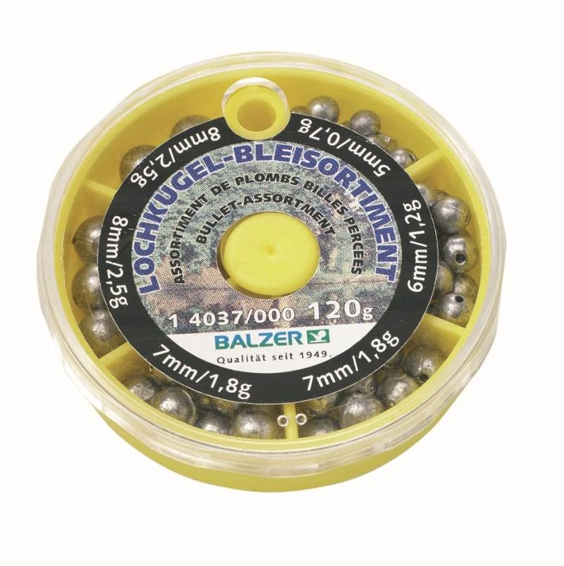 Balzer Lochbleie sörétólom készlet