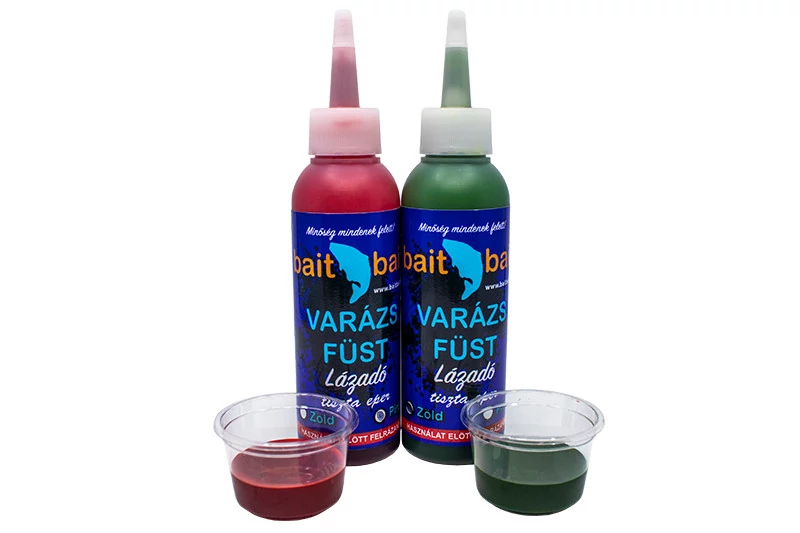 BaitBait Lázadó fluo Liquid - Varázsfüst (fluo zöld) 100ml