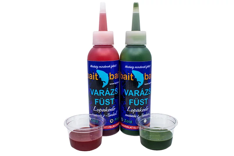 BaitBait Lopakodó fluo Liquid - Varázsfüst (fluo piros) 100ml