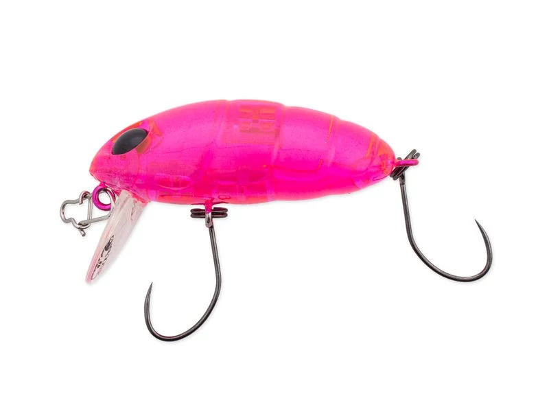 Nories Crankin Boss Pupa Shallow wobbler 40mm 5,6g (270) Clear Pink