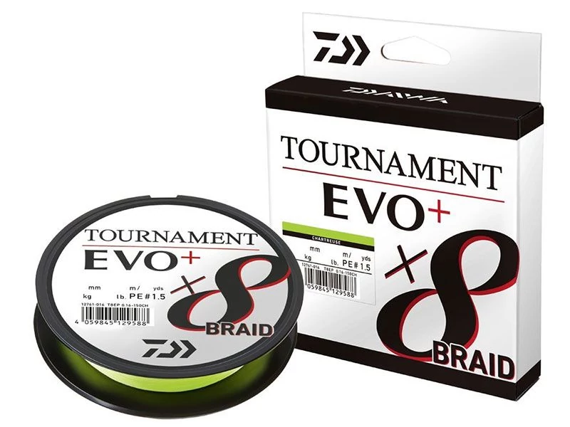 Daiwa TN x8 Br. EVO+ 135 m 0,10mm  CH fonott zsinór