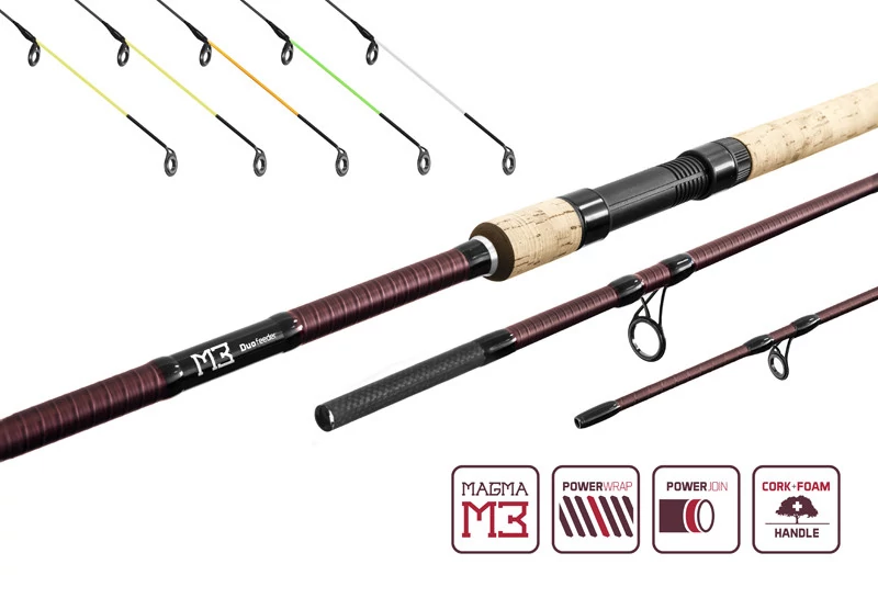 Delphin MAGMA M3 Duo feeder 3 rész 330-390cm 100g feeder bot