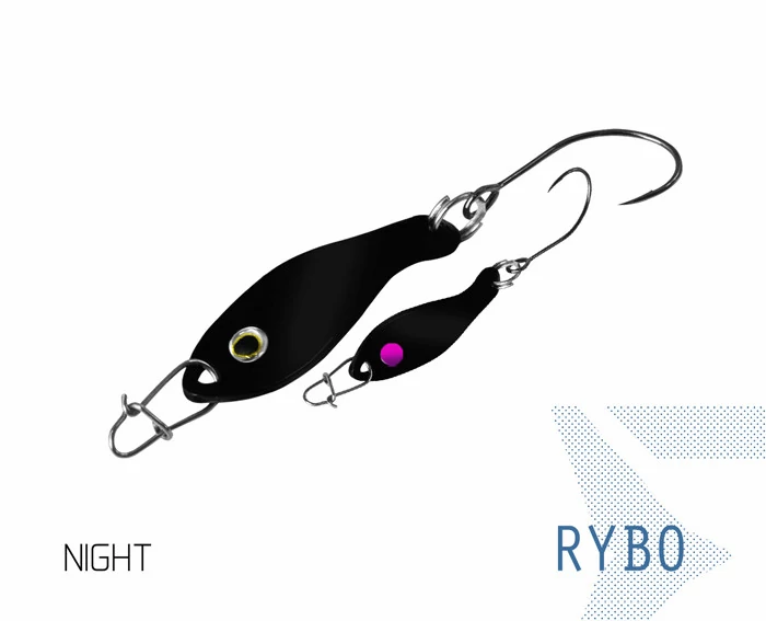 Delphin RYBO 0.5g NIGHT kanál villantó