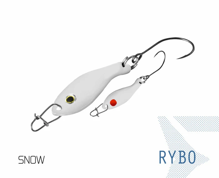 Delphin RYBO 0.5g SNOW kanál villantó