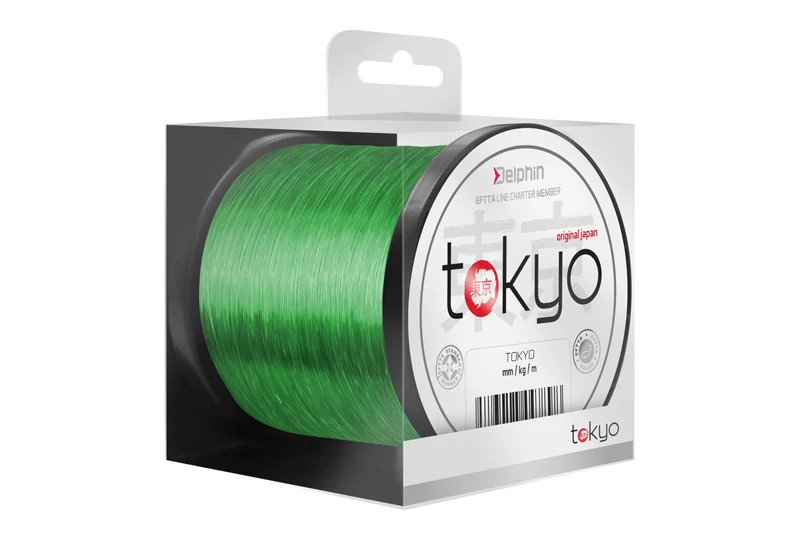 Delphin TOKYO fluo zöld 0,33mm 18lbs 4600m monofil zsinór