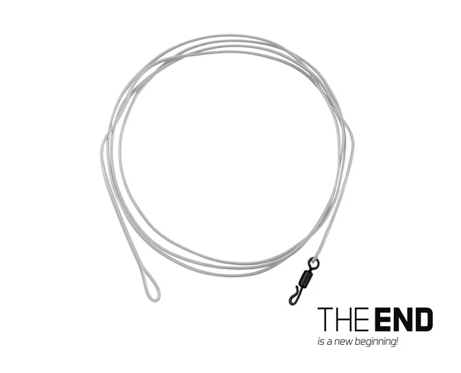 Delphin THE END FLRcarbon Leader / 1db 80 cm 30lbs