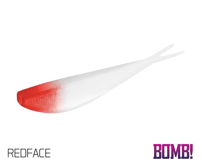 Delphin BOMB! D-SHOT 5db 8,5cm REDFACE gumihal