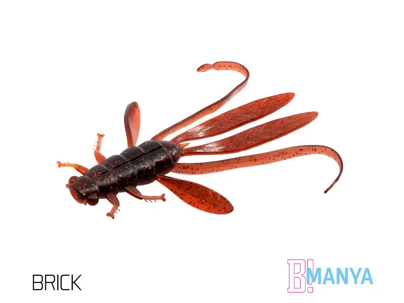 Delphin MANYA UVs nimfa 5db 10.5cm BRICK