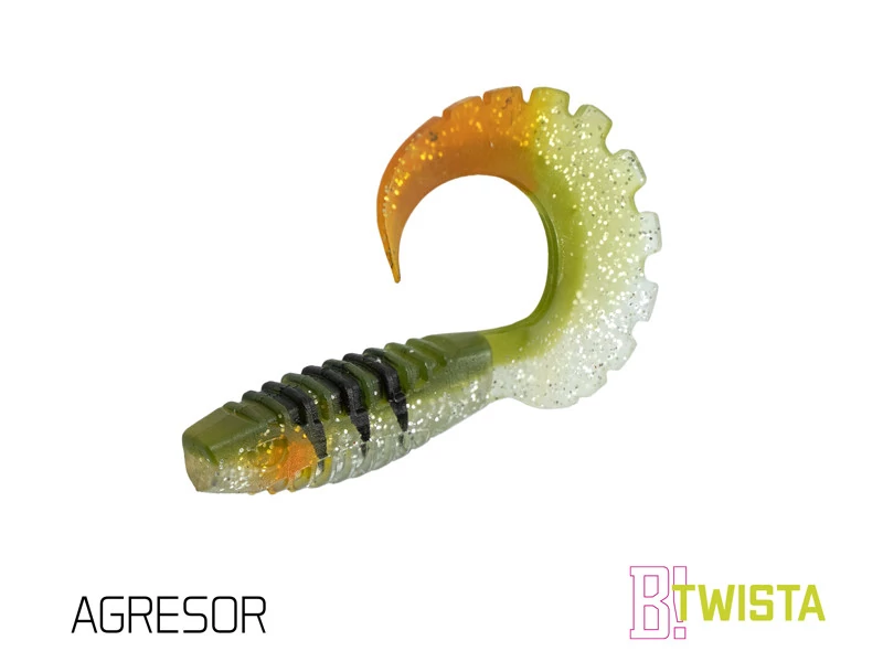 Delphin TWISTA UVs 5db 8cm AGRESOR gumihal