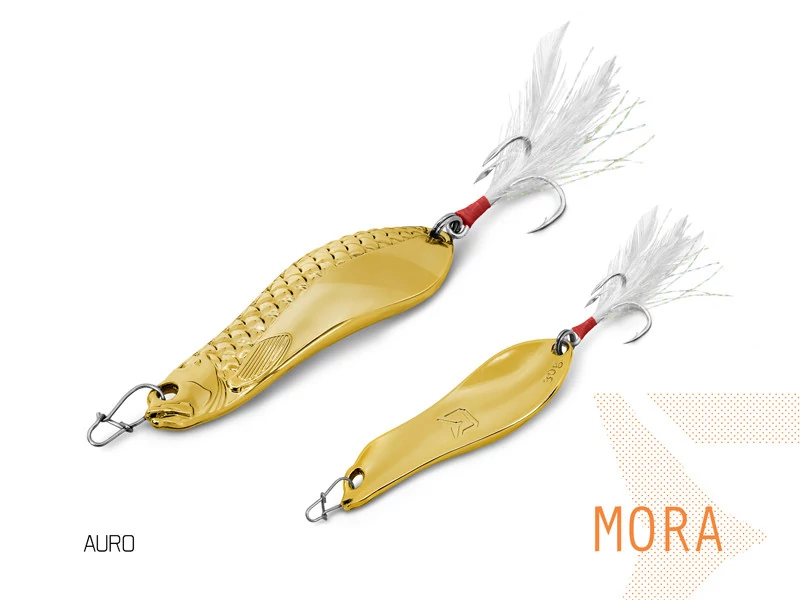 Delphin MORA 30g AURO hook #4 villantó
