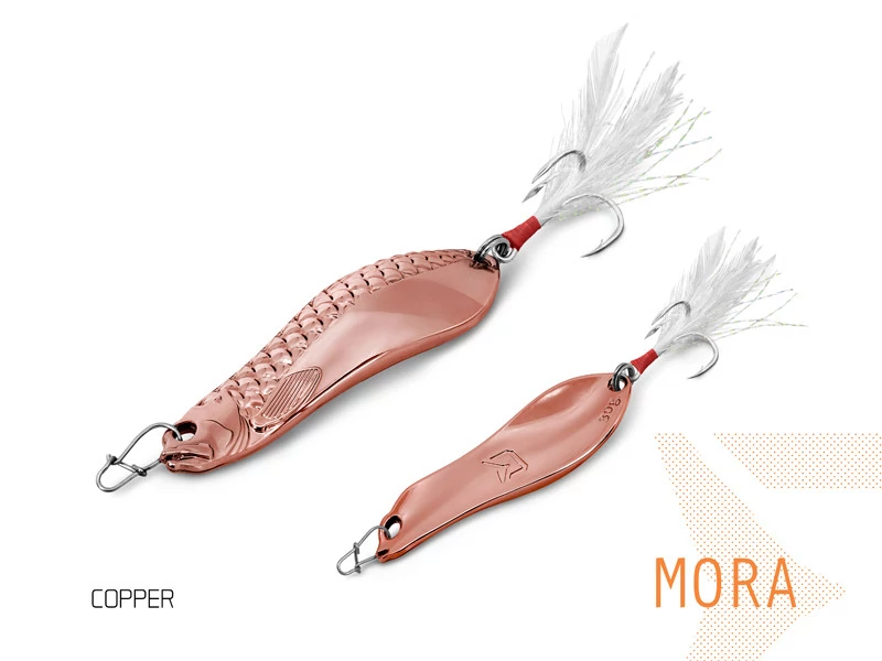 Delphin MORA 30g COPPER hook #4 villantó