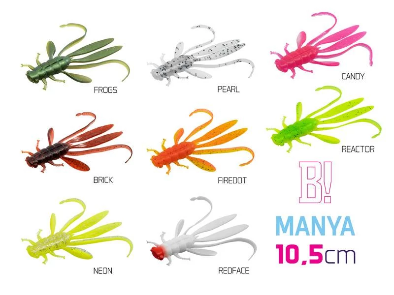 Delphin MANYA UVs 6x 5db 10.5cm MIX Duopack Box