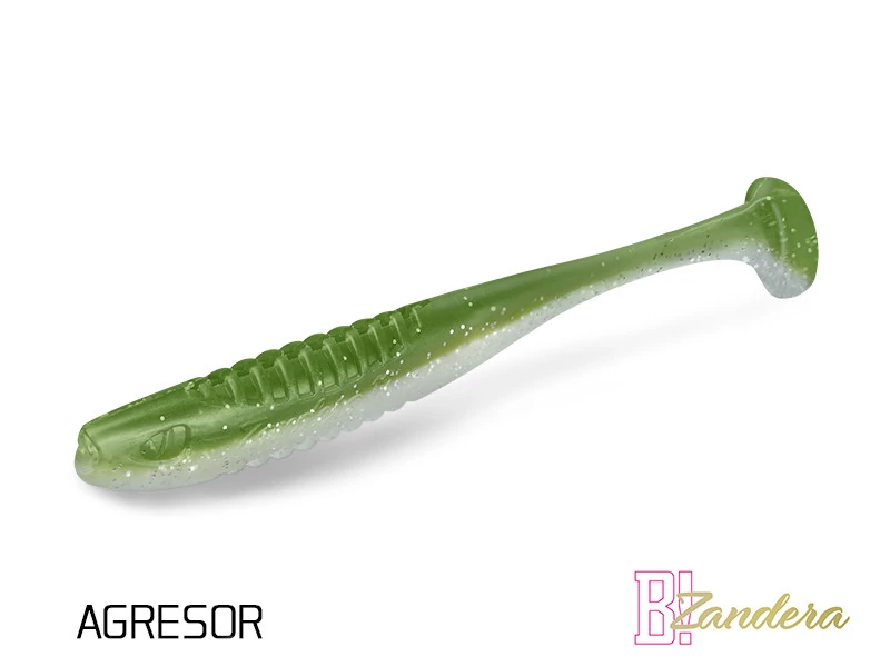 Delphin ZANDERA UVs 5db gumihal 10cm AGRESOR