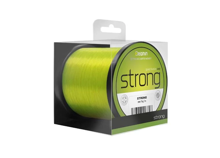 Delphin Strong Carp sárga 0,32mm 19,4lbs 5000m monofil zsinór