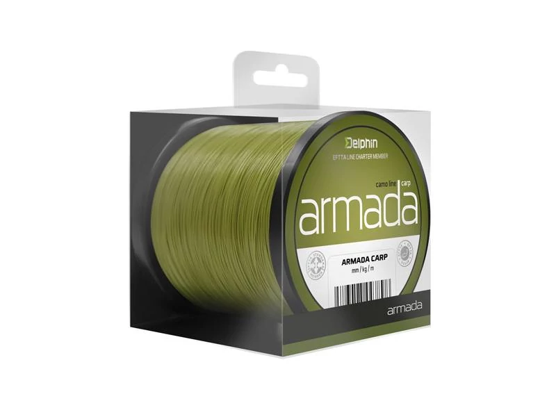 Delphin Armada Carp camou 0,40mm 25,3lbs 800m monofil zsinór