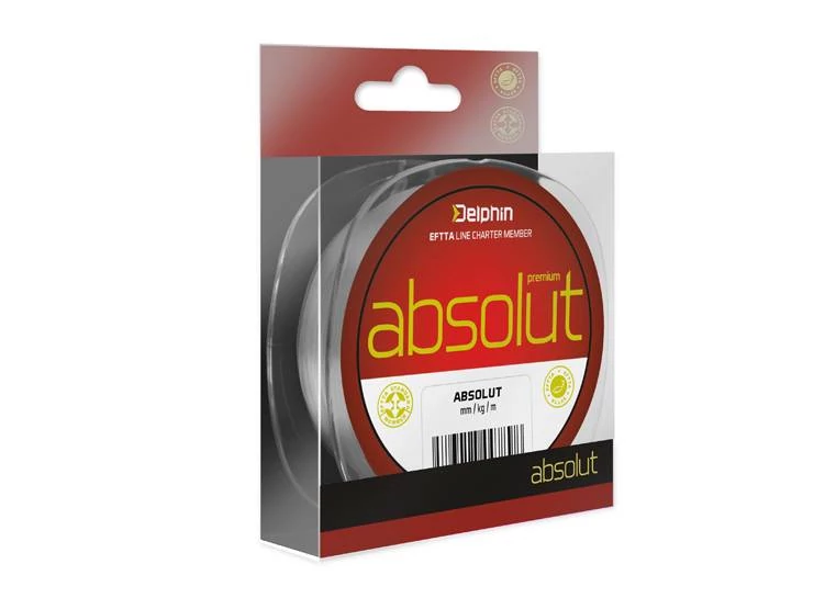 Delphin Absolut átlátszó 0,18mm 6,9lbs 200m monofil zsinór