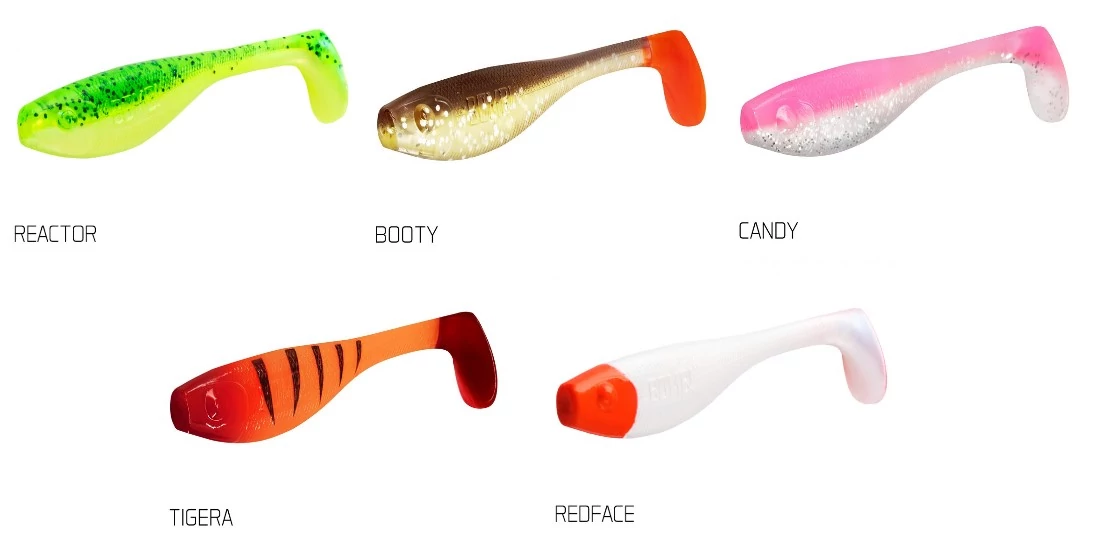 Delphin Bomb Fatty 10cm MIX gumihal 5db