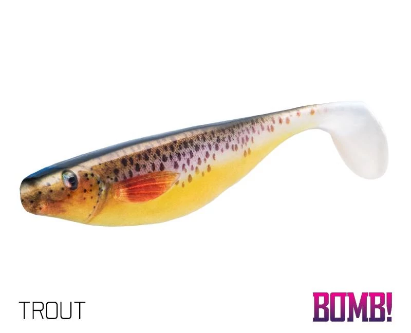 Delphin Bomb Hypno 9 cm 3D Trout gumihal 3db