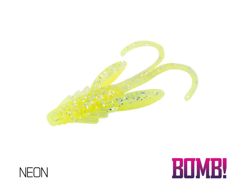 Delphin Bomb Nympha 2,5 cm Neon gumihal 10db