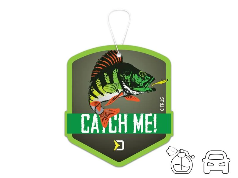 Delphin Autó illatosító catch me sügér citrus