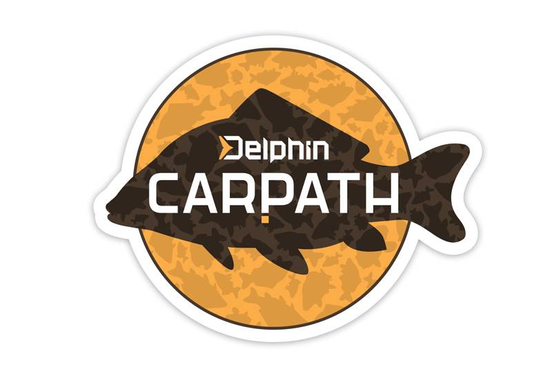 Delphin Carpath 9,5x7,5cm öntapadó matrica