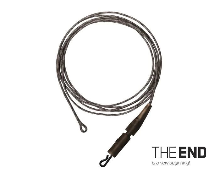 Delphin The End Leadcore+PIN clip 100cm/45lbs 3db előke