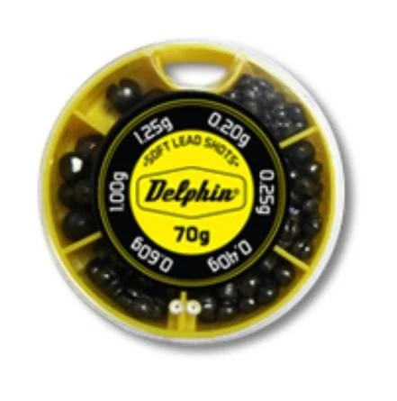 Delphin Soft sörétólom szett 70g 0,2-1,25g 