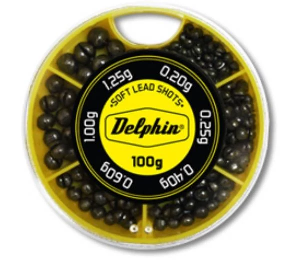 Delphin Soft sörétólom szett 100g 0,2-1,25g 