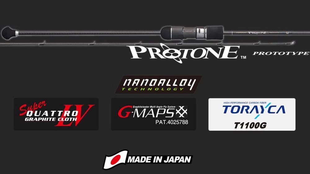Graphiteleader Protone Prototype Cast 20 Gptnpc-64-6-sj Slow 1,93m Max550g casting pergető bot