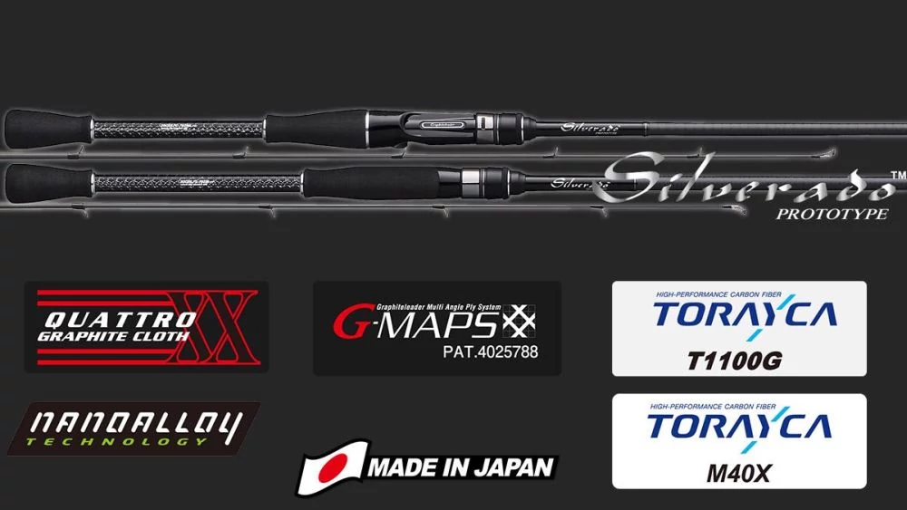 Graphiteleader Silverado Prototype 20gSILPC 762ML Cast Fast 2,29m 3-18g casting pergető horgászbot