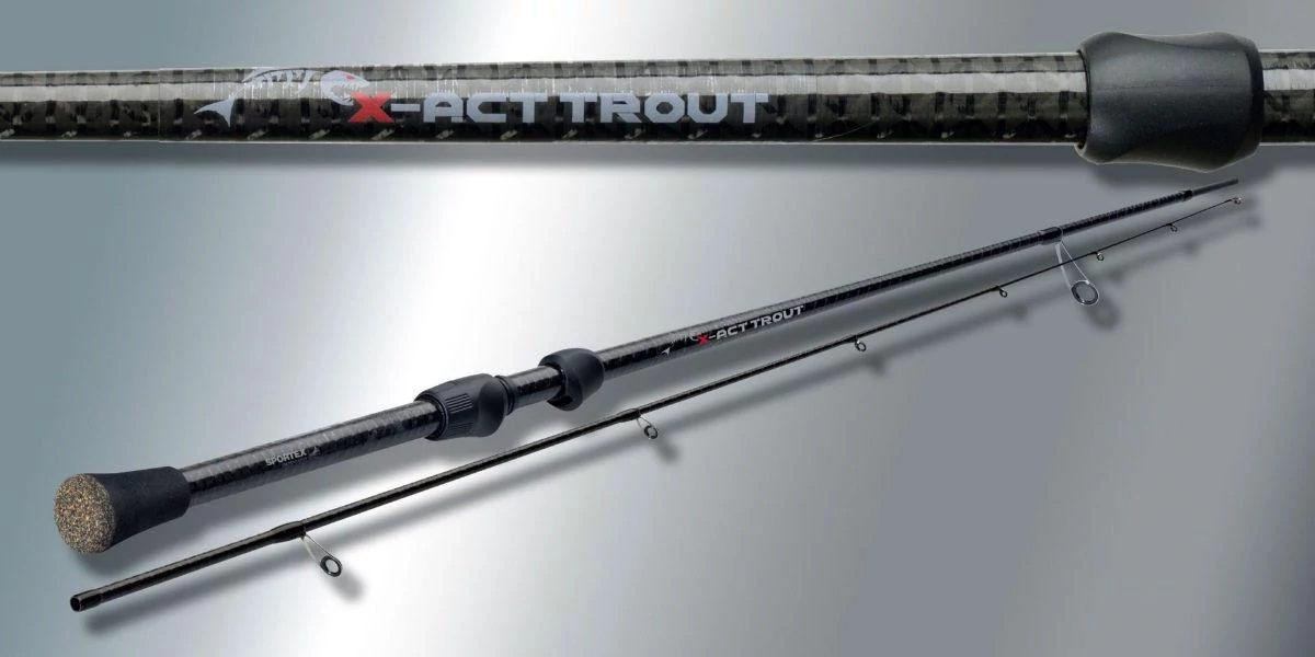 Sportex X-Act Trout 195 cm 10g pergető horgászbot
