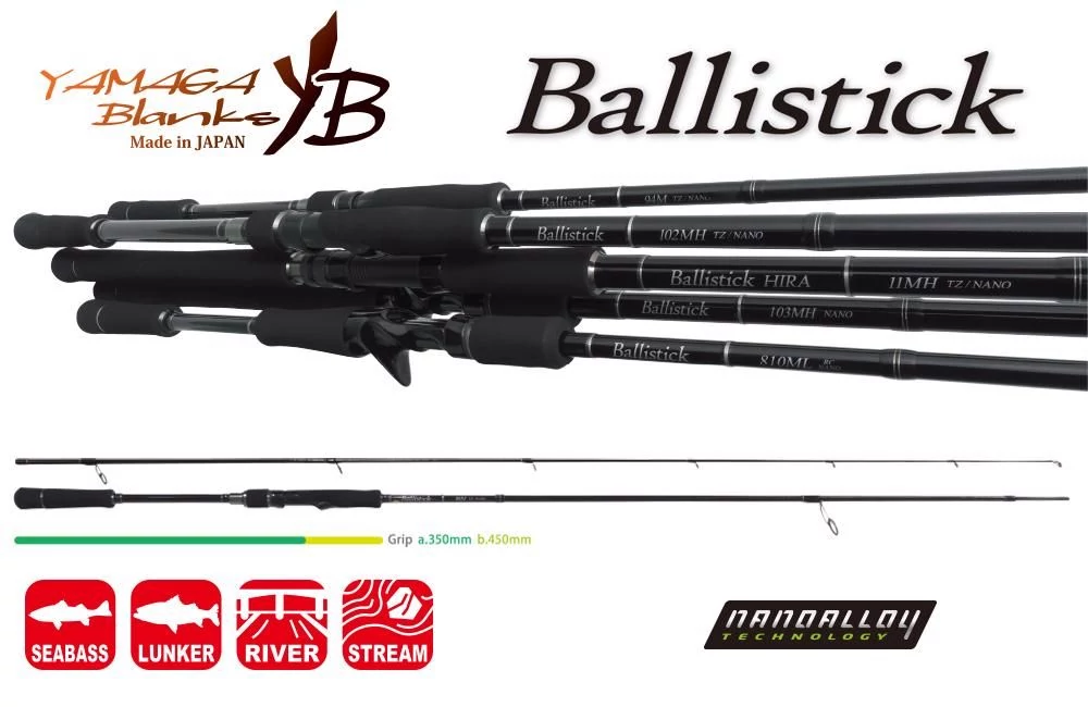 Yamaga Blanks Ballistick 86M Tz Nano 2,60m 6-32g pergető horgászbot