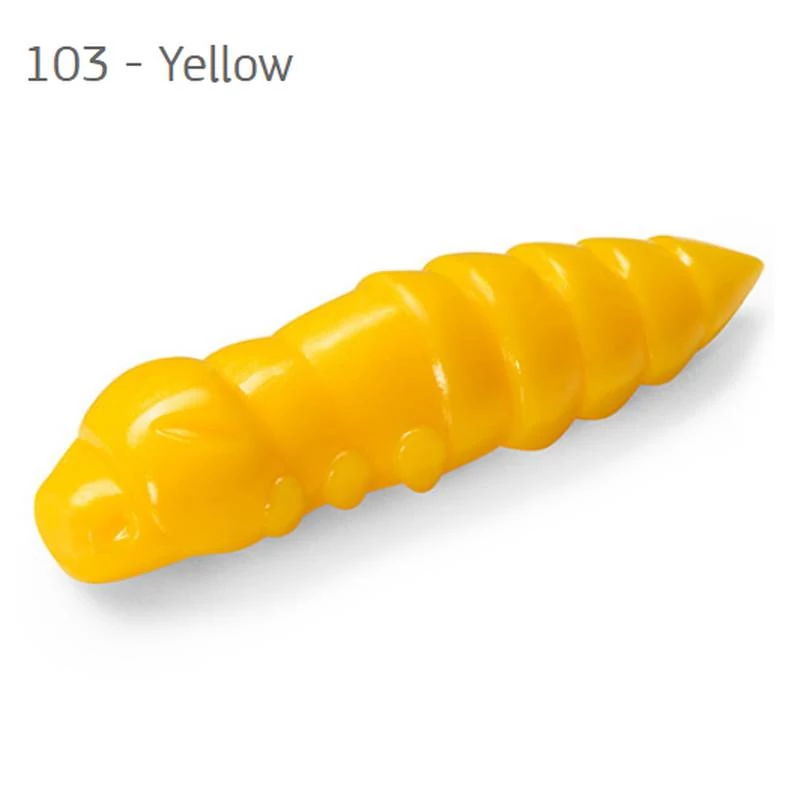 FishUp Pupa Yellow 0,9 (22mm) 12db plasztik csali